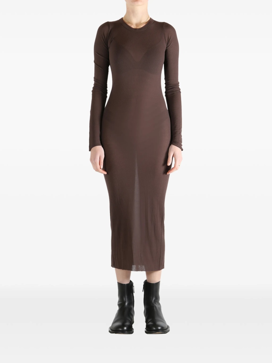 Rochie de zi Rick Owens maro - Img 2