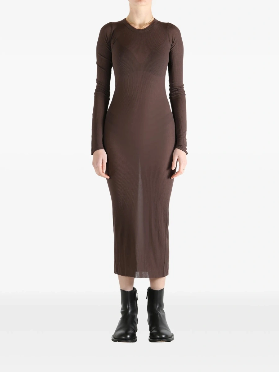 Rochie de zi Rick Owens maro - Img 2