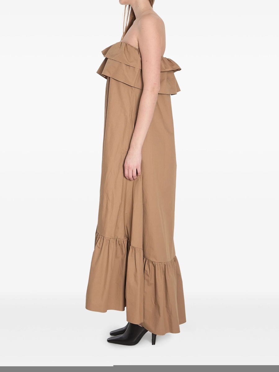Rochie de zi Saint Laurent neutra - Img 3