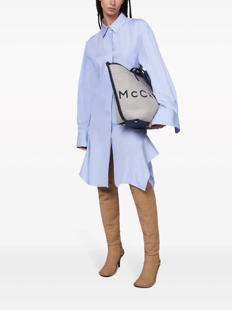 Rochie de zi Stella McCartney albastra - Img 2