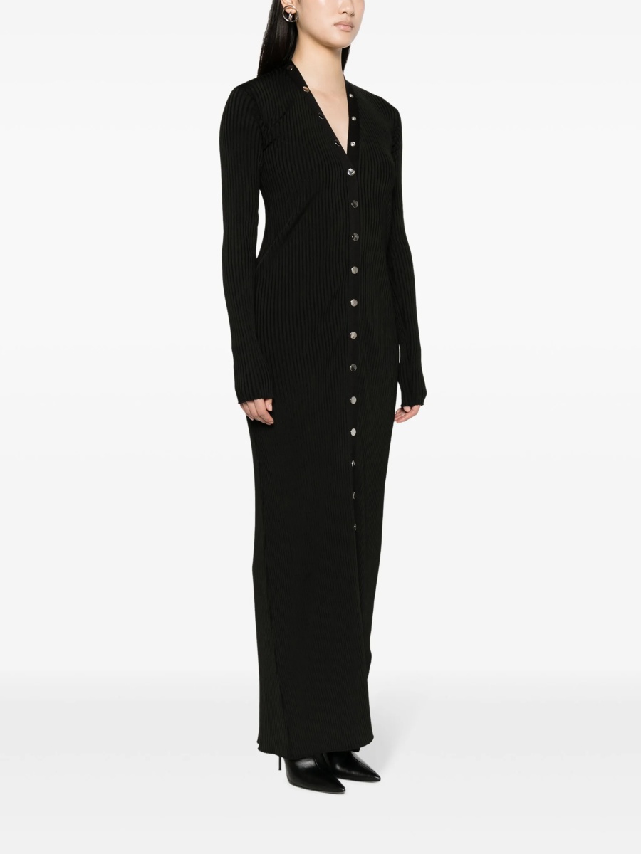 Rochie de zi THE ATTICO neagra - Img 3