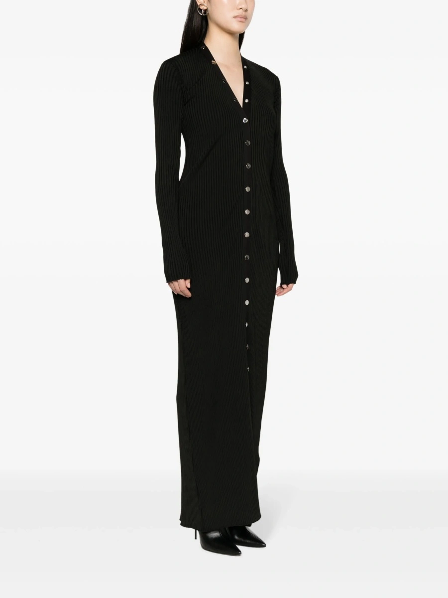 Rochie de zi THE ATTICO neagra - Img 3