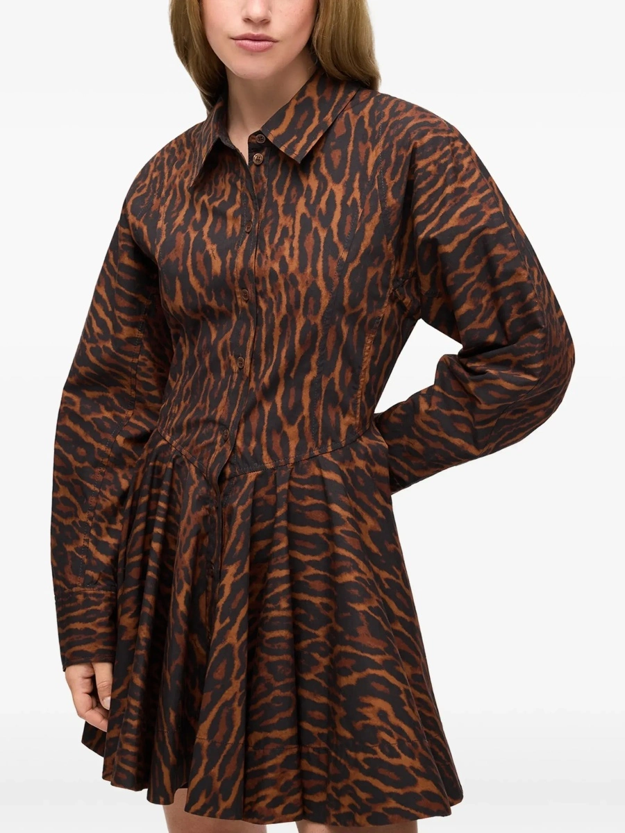 Rochie eleganta Ganni maro - Img 7