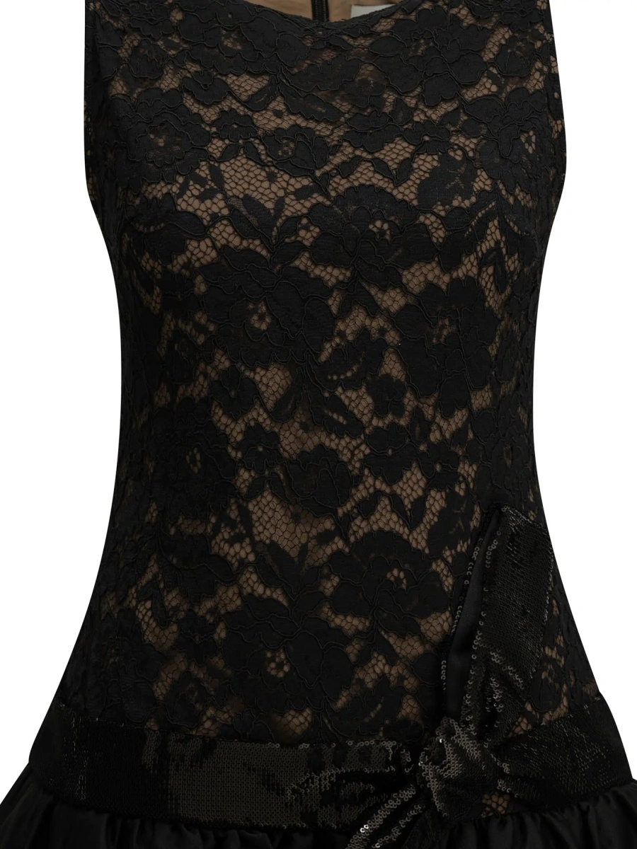 Rochie eleganta Self-Portrait neagra - Img 3