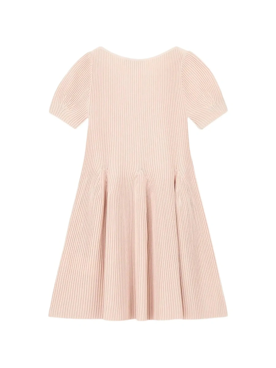 Rochie EMPORIO ARMANI KIDS roz din bumbac - Img 4