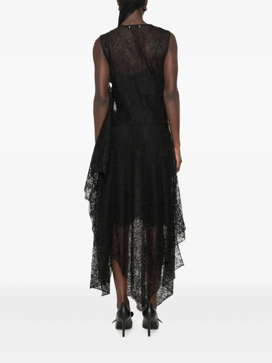 Rochie Fendi neagra din matase - Img 6