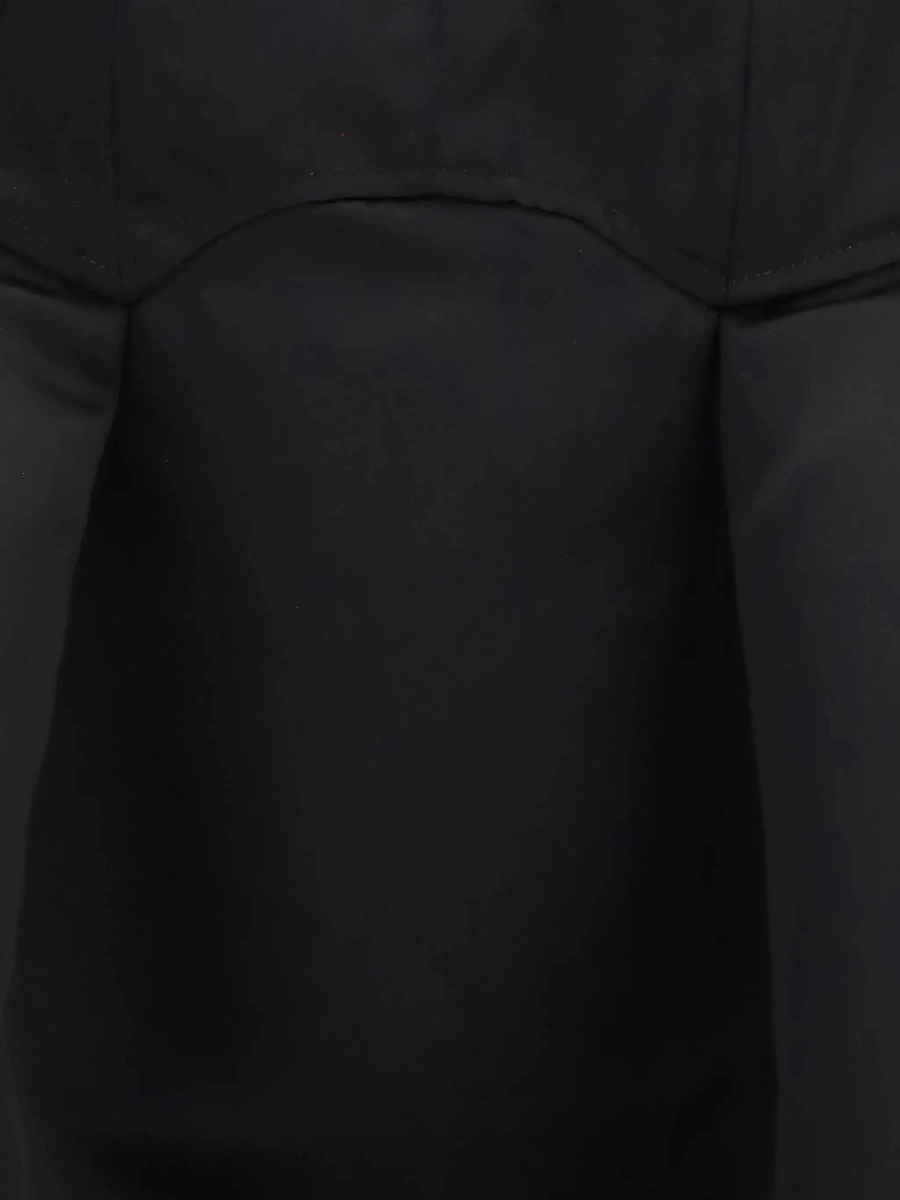Rochie Ganni neagra din satin - Img 5