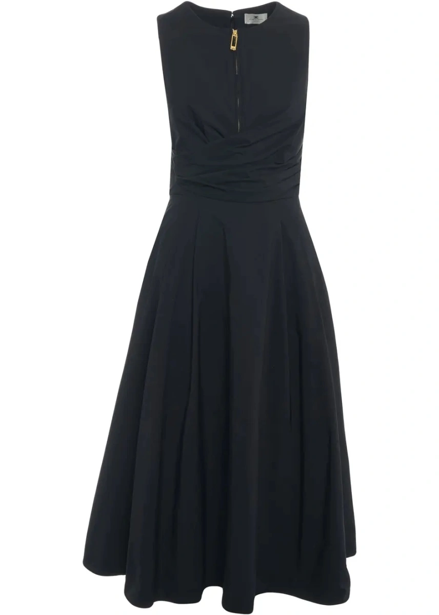 Rochie lunga Elisabetta Franchi neagra - Img 2