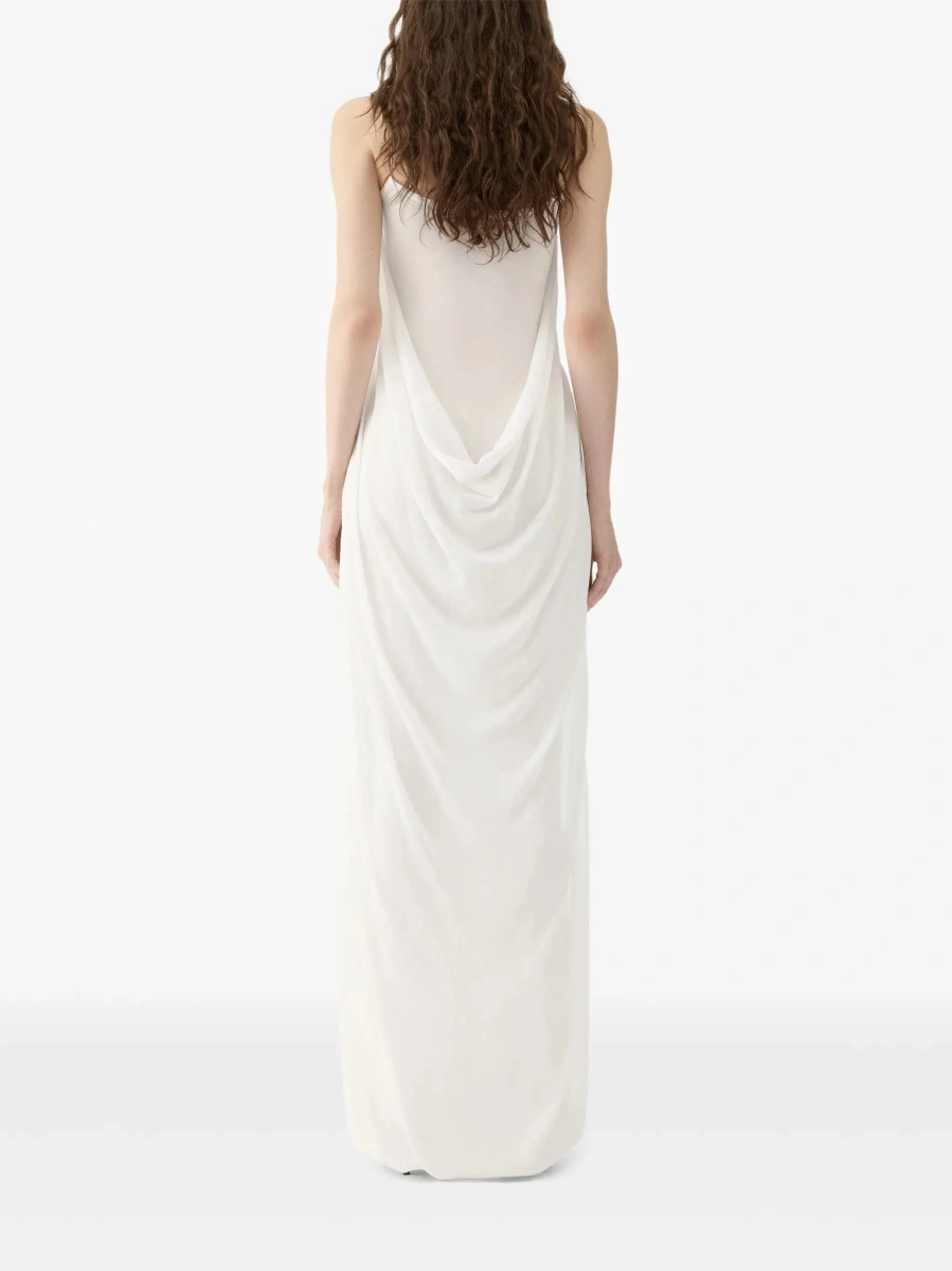 Rochie lunga JACQUEMUS alba - Img 5
