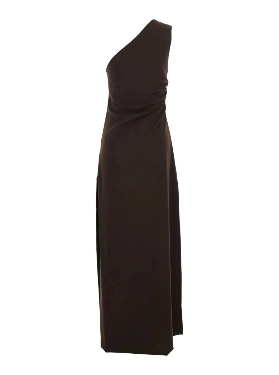 Rochie lunga P.A.R.O.S.H. maro din cady - Img 2