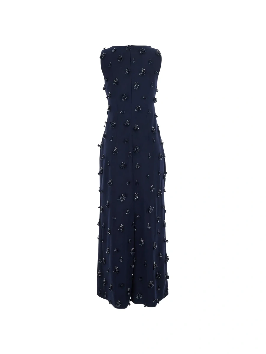 Rochie lunga SIMKHAI albastra 'Claudia' - Img 4