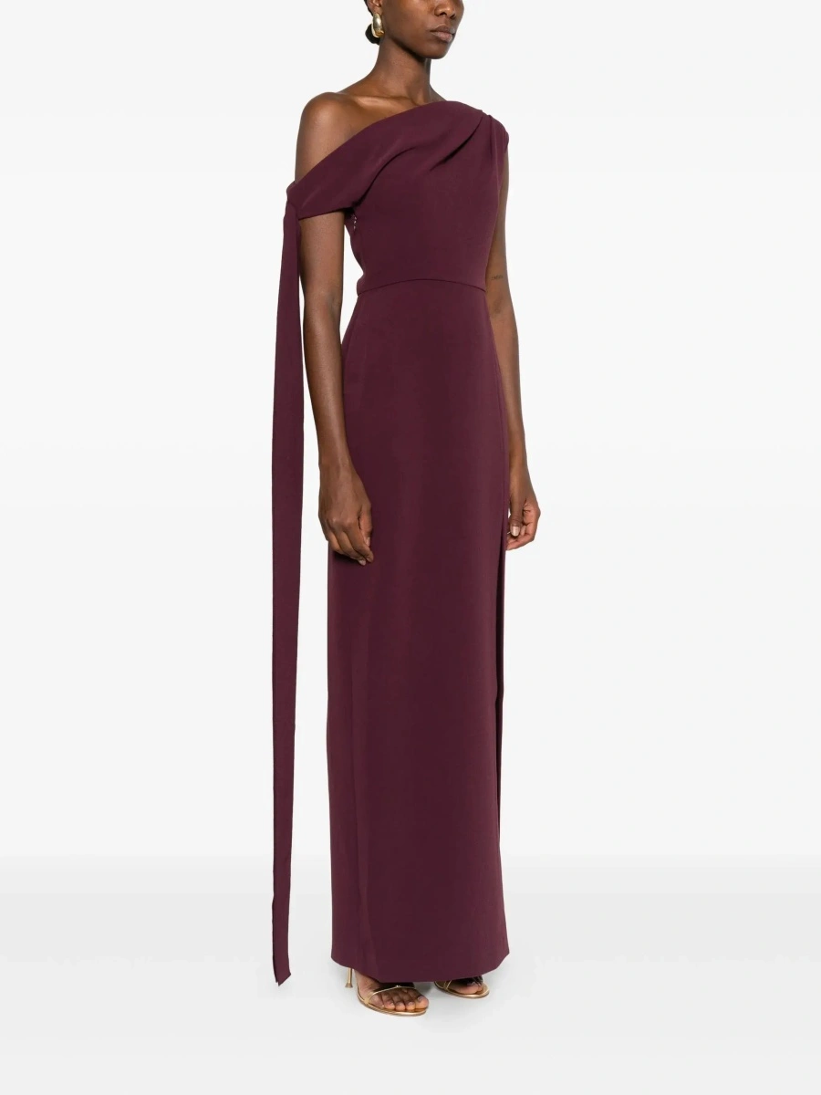 Rochie lunga SOLACE LONDON mov 'Irina' - Img 5