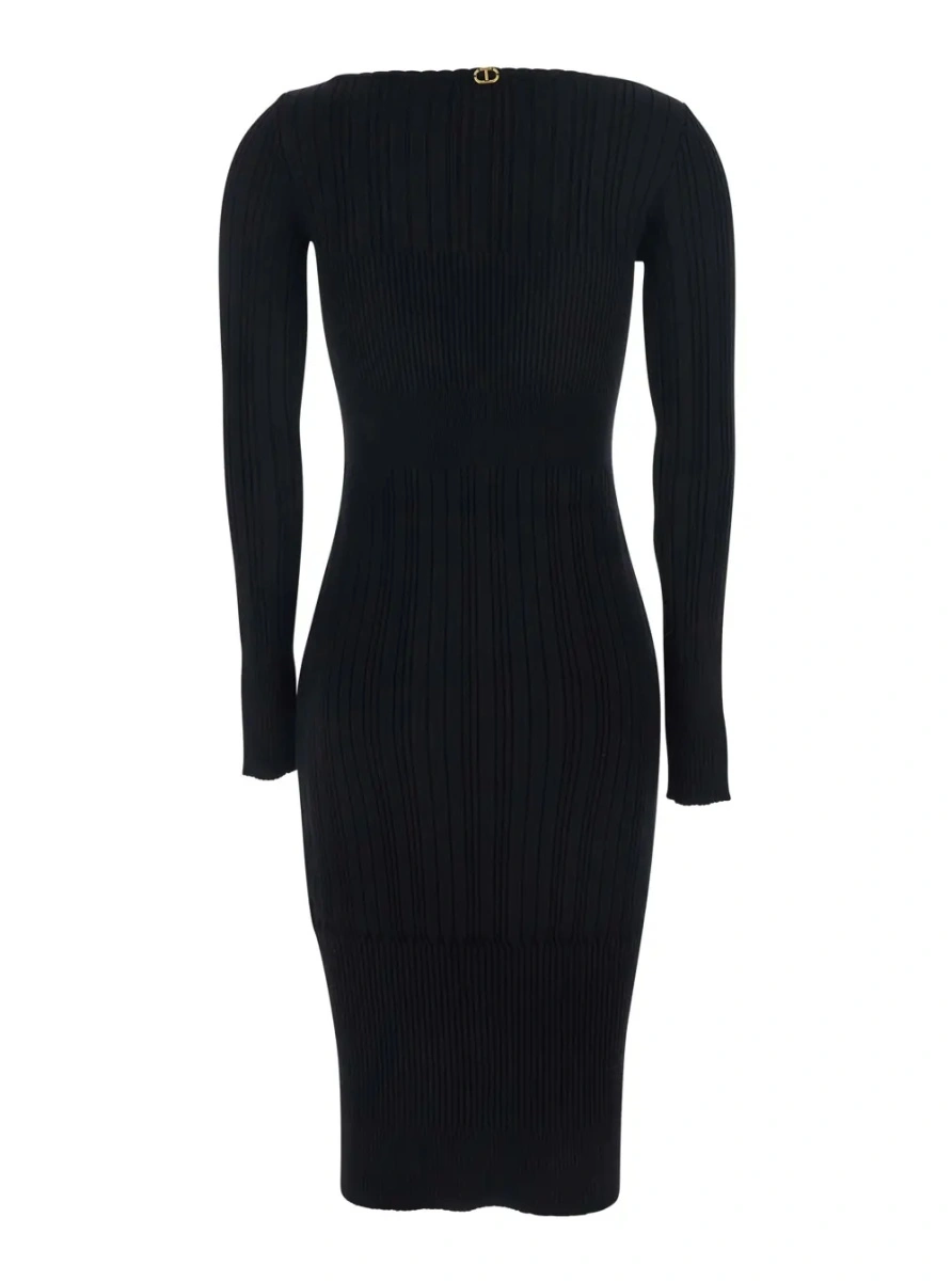 Rochie lunga TWINSET neagra - Img 2