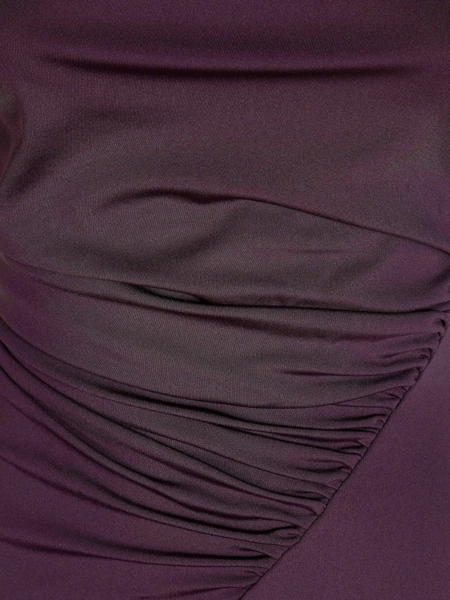 Rochie lunga Victoria Beckham mov - Img 5