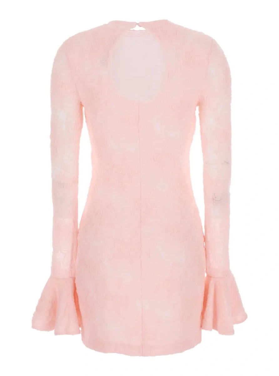 Rochie ROTATE Birger Christensen roz - Img 2