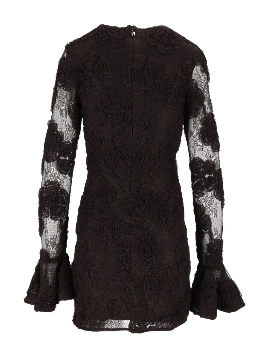 Rochie scurta ROTATE Birger Christensen maro - Img 3