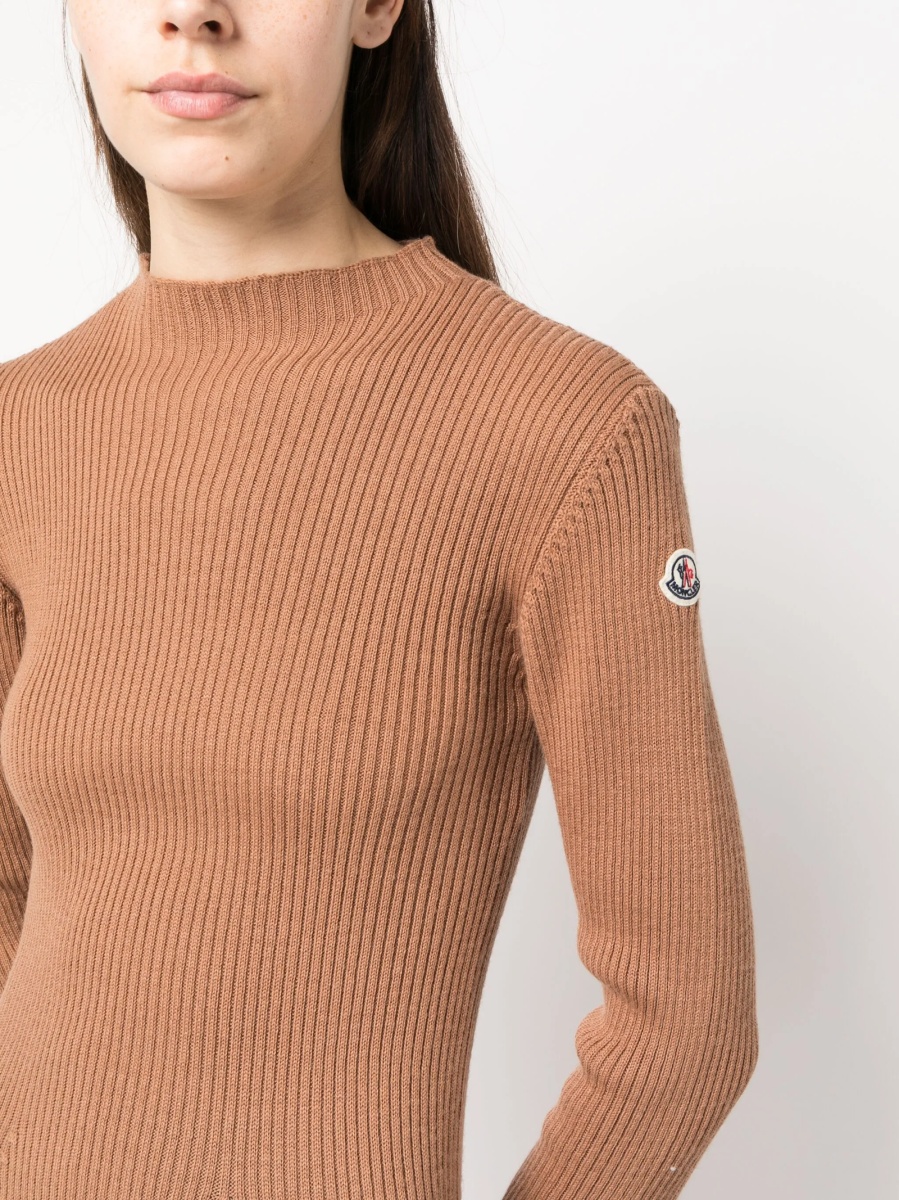 Rochie tricotata Moncler maro - Img 5