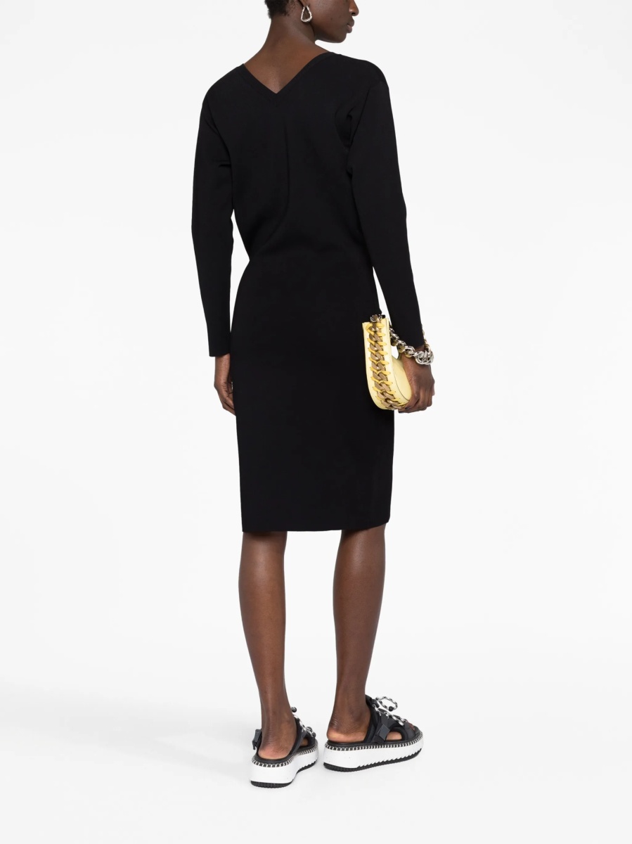 Rochie tricotata Stella McCartney neagra - Img 4