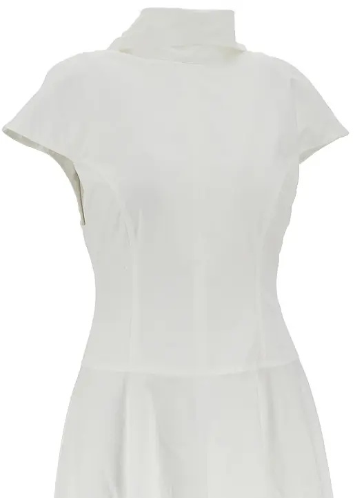 Rochii 'Arielle' poplin long dress - Img 2