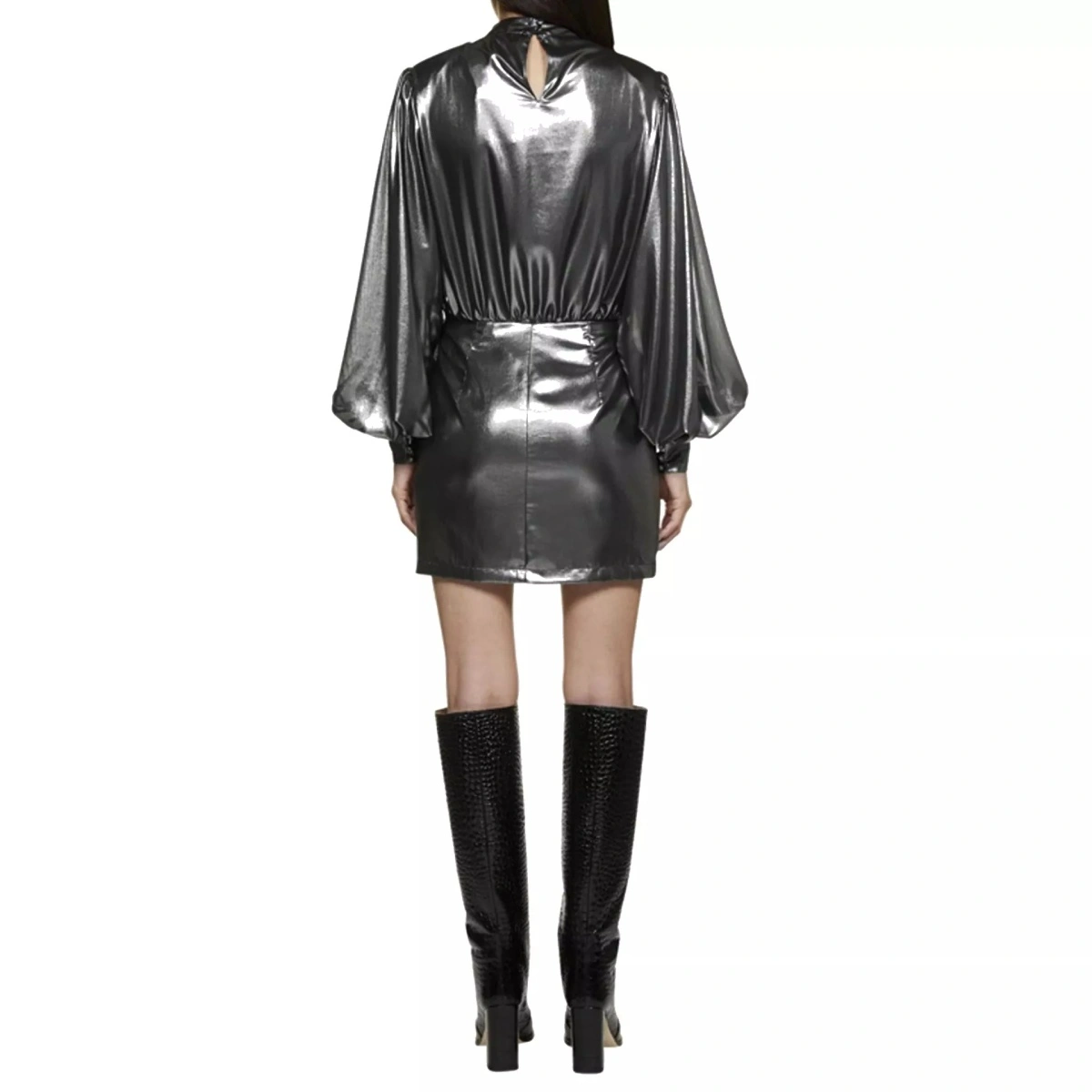 Rochii Blanca Vita Abelia Laminated Mini Dress - Img 3