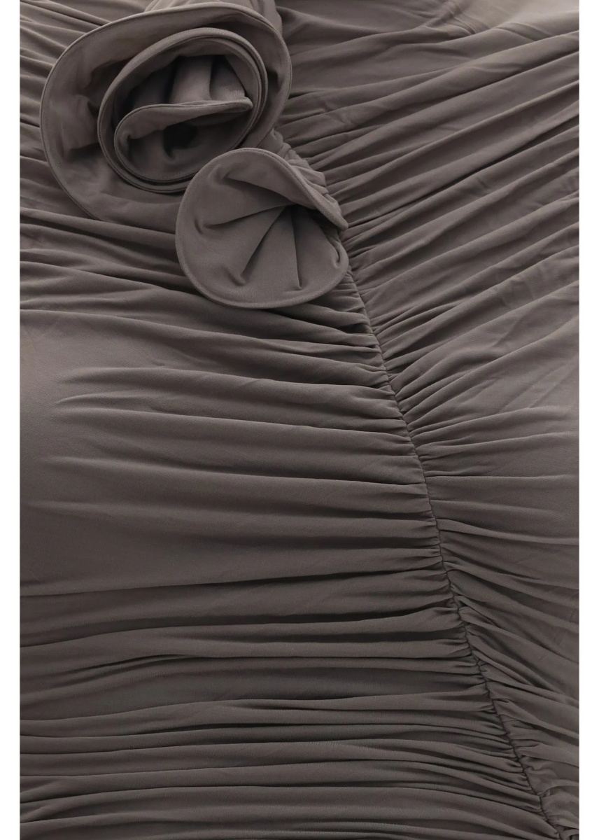 Rochii Draped high-neck midi Dress - Img 3