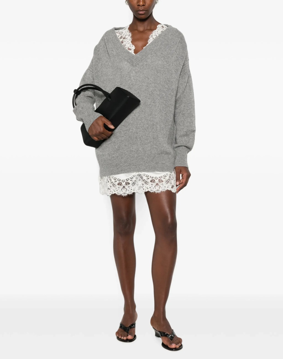 Rochii Knit Dress with slip - Img 4
