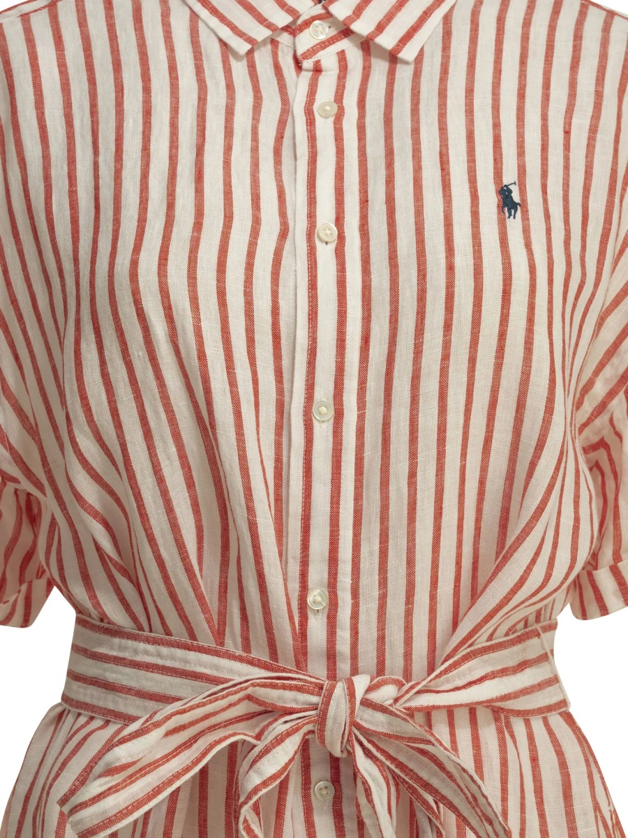 Rochii Long shirt dress with logo - Img 3