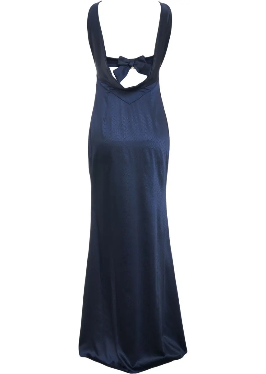 Rochii Maxi dress with snake-skin effect - Img 3