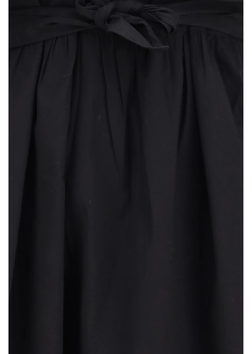 Rochii Midi Dress with bows and puff shoulders - Img 3