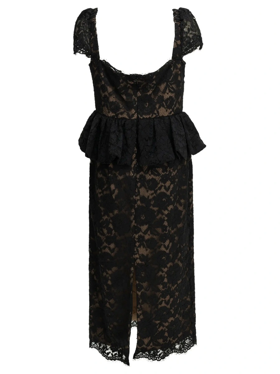 Rochii Midi-length sheath dress with ruffles - Img 2
