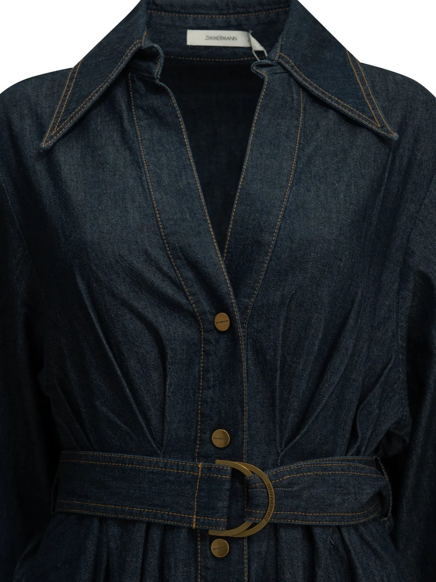 Rochii Midi shirtdress - Img 3