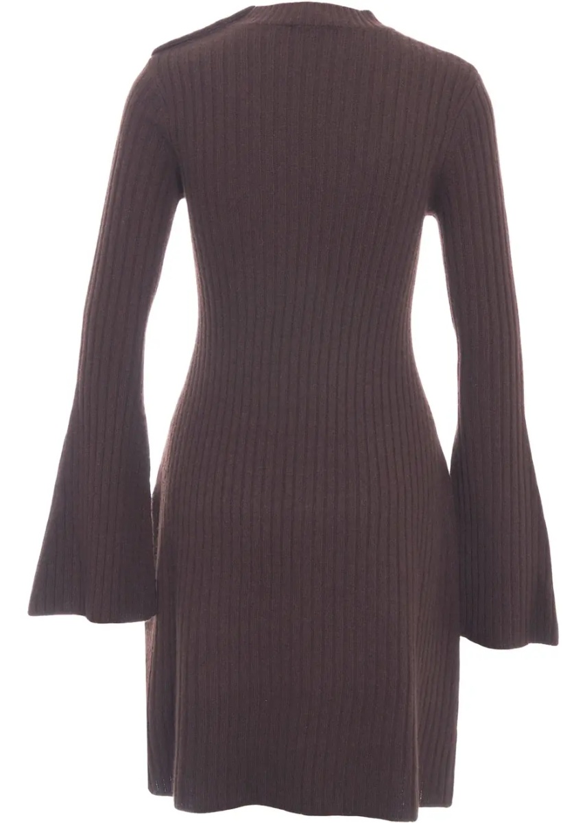 Rochii Mini dress with bell sleeves - Img 3