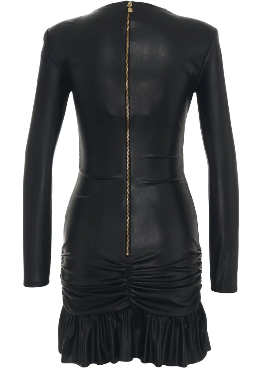 Rochii Mini dress with v-neck - Img 3