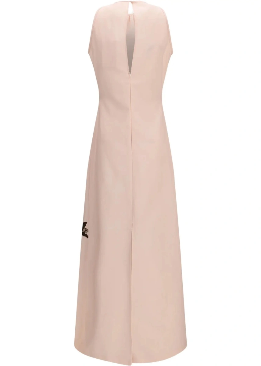 Rochii Petunia long Dress in cotton and viscose duchesse - Img 4