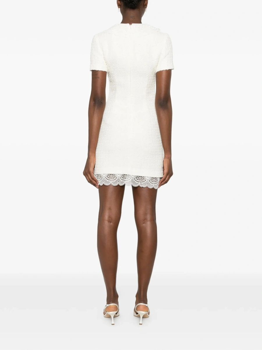 Rochii Short dress with lace details - Img 7