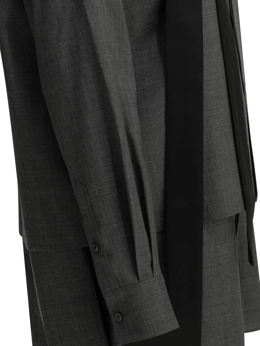 Rochii Short wool shirtdress - Img 4