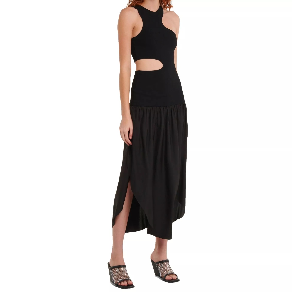 Rochii Stella Mccartney Silk Cut-Out Maxi Dress - Img 2
