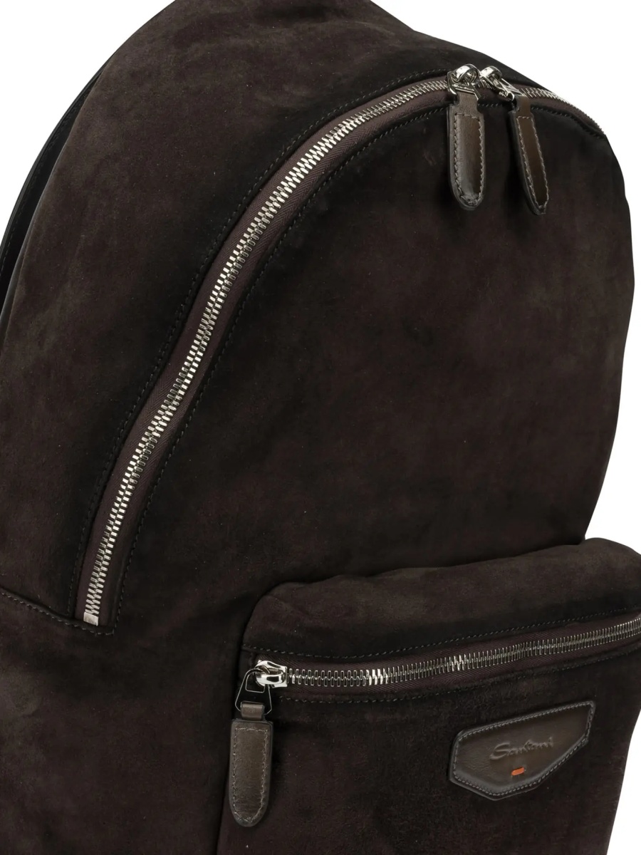 Rucsac Casual suede backpack - Img 4