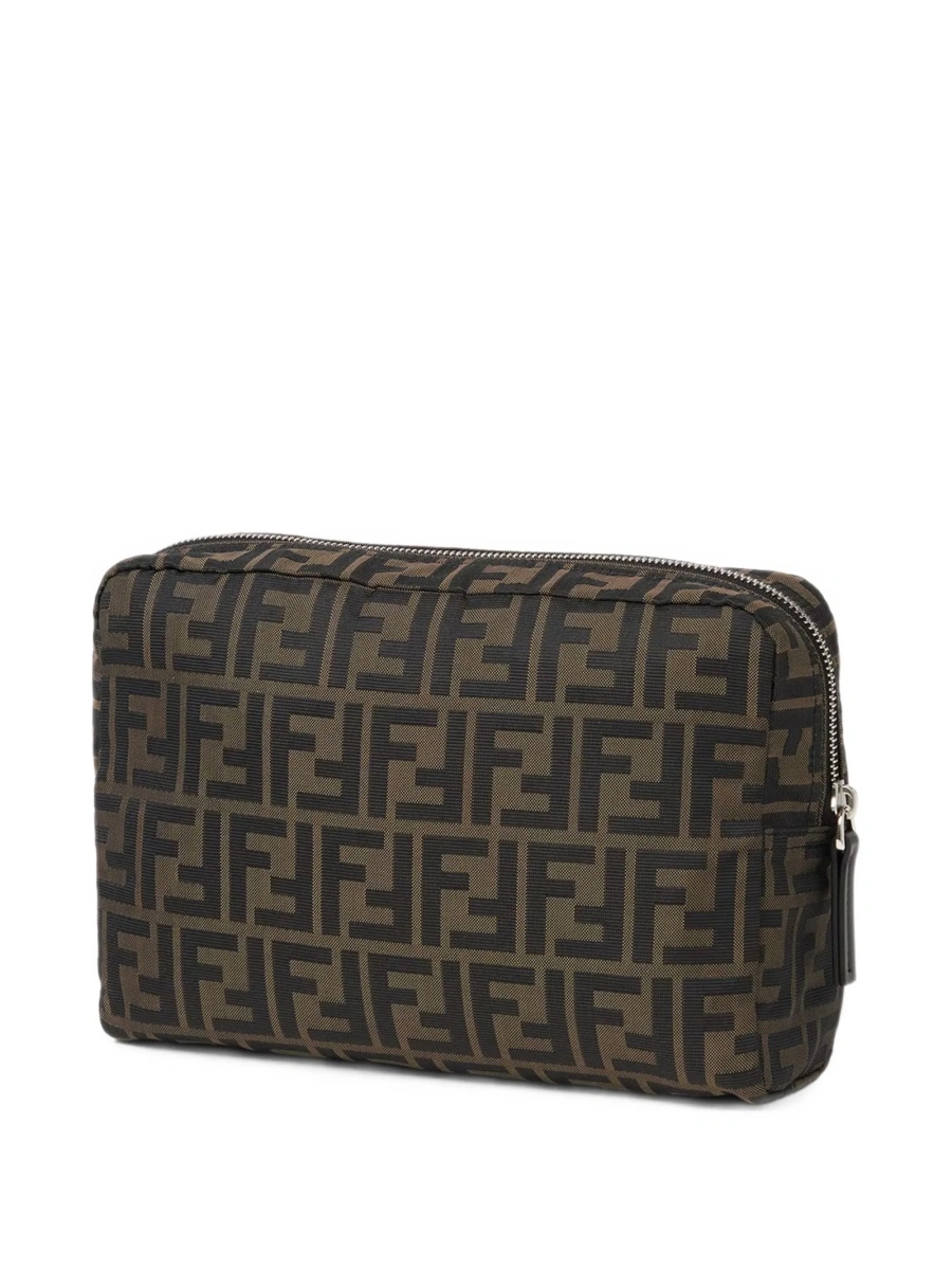 Rucsac Fendi maro din polyester - Img 2