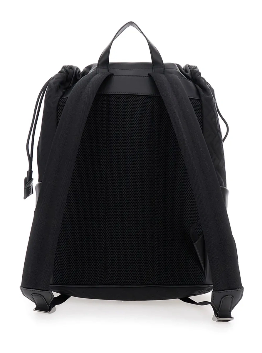 Rucsac Fendi negru din nylon - Img 2