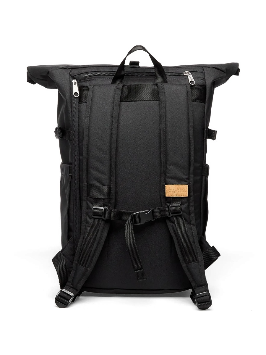 Rucsac JanSport negru din poliester reciclat - Img 2