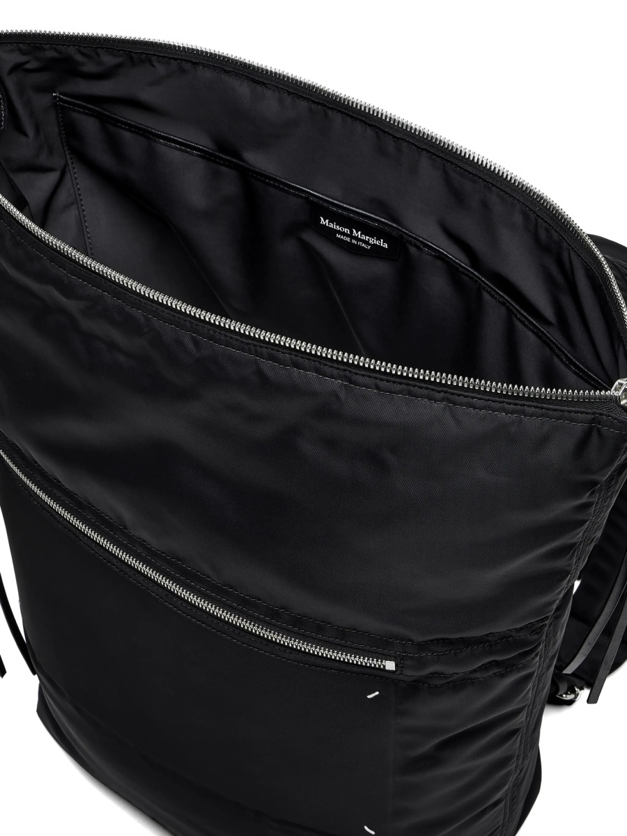 Rucsac Maison Margiela negru din poliamida - Img 5