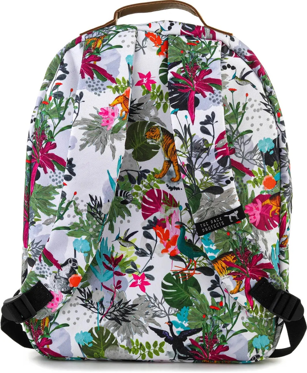 Rucsac PLECAK THE SOCIETY PACK XCLASSIC BACKPACK MULTICOLOR JUNGLE - Img 4