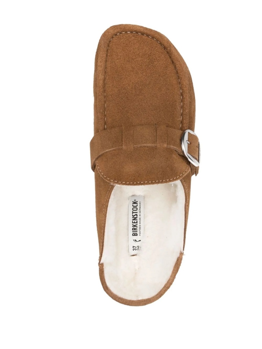 Saboti Birkenstock maro din piele - Img 4
