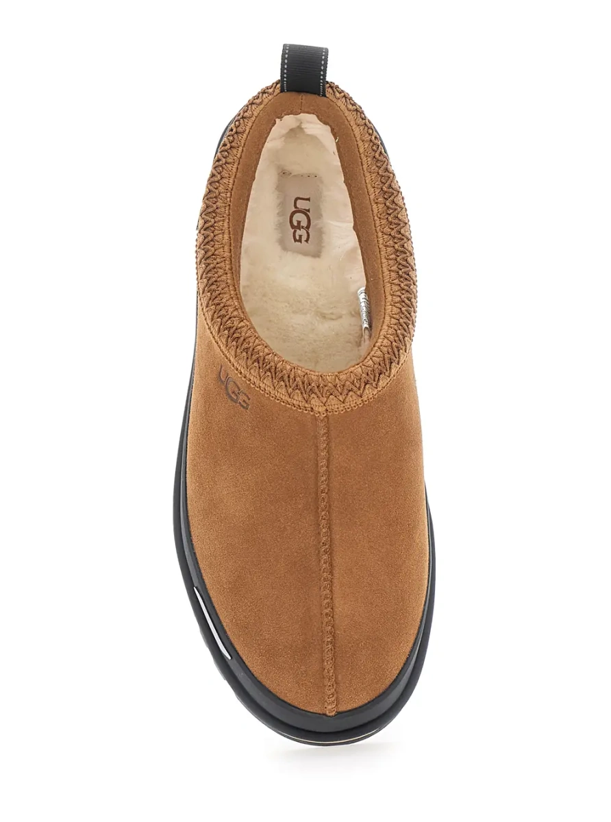 Saboti TASMAN GUARD GTX is a waterproof mule with a rubber sole and fabric lining, brown, unisex - Img 4