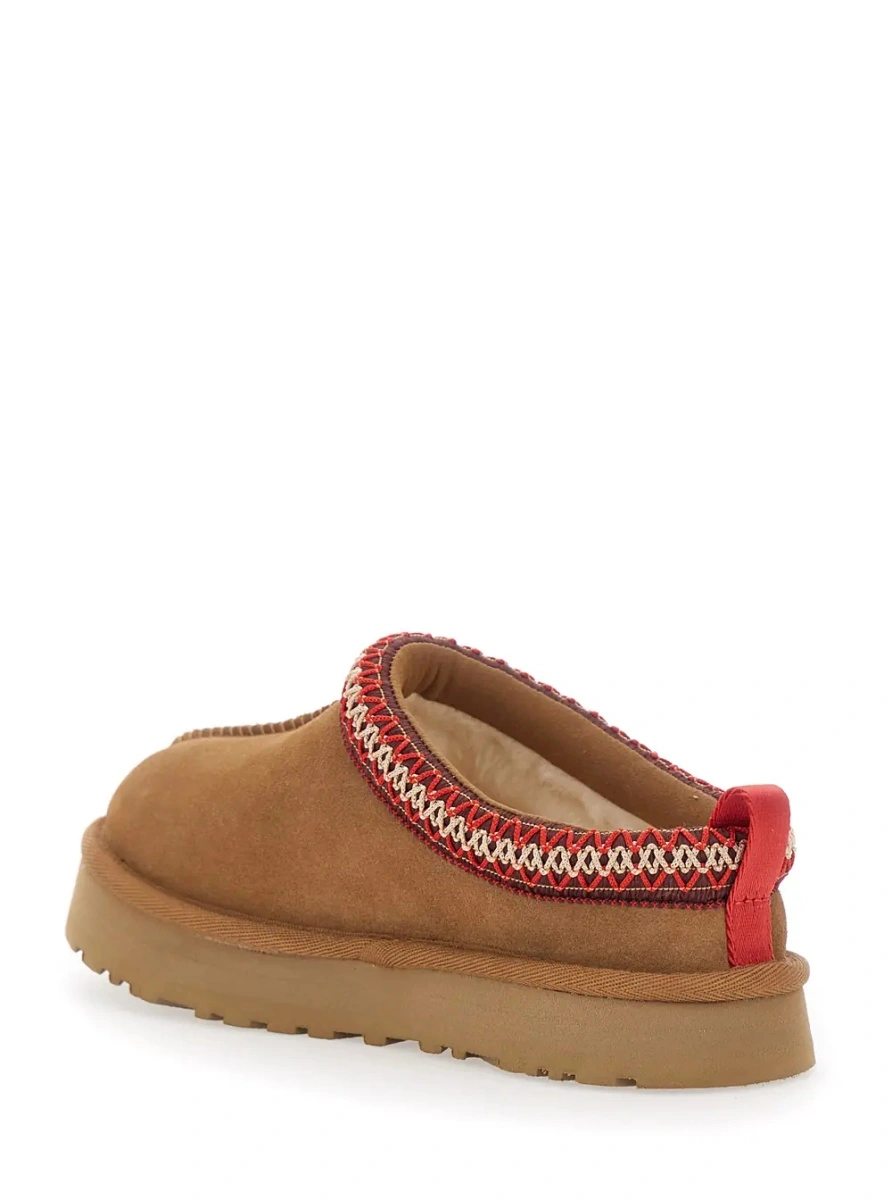 Saboti UGG Kids maro din piele intoarsa - Img 3