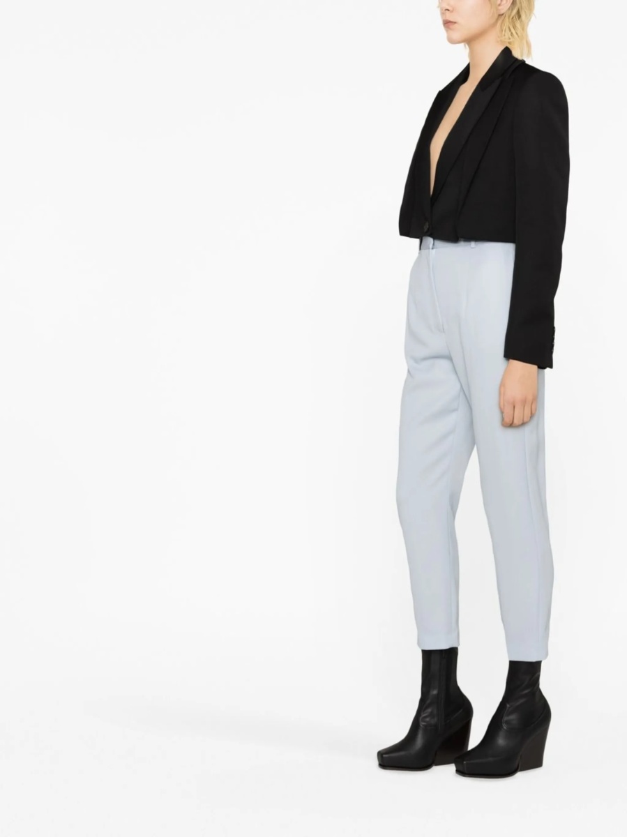 Sacou Alexander McQueen negru din lana - Img 3