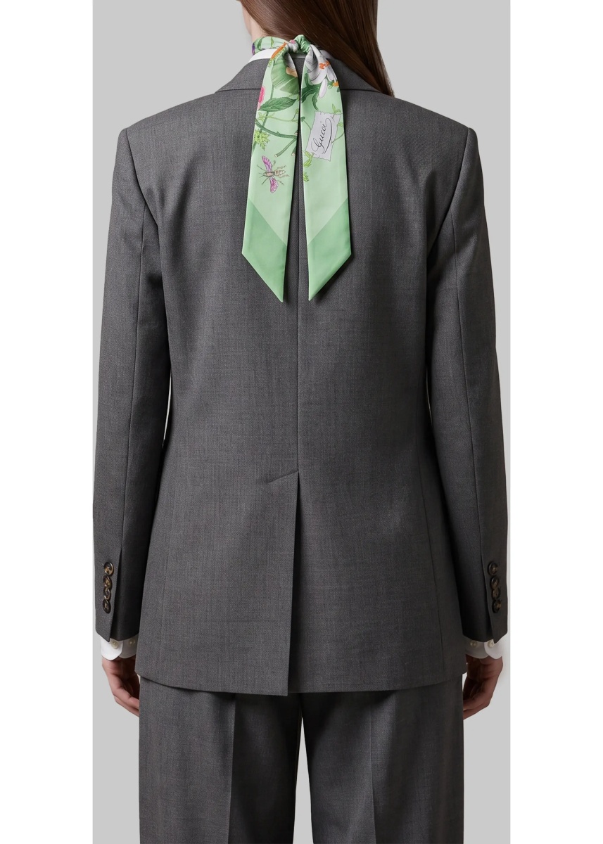 Sacou Anthracite Double-Breasted Jacket - Img 4