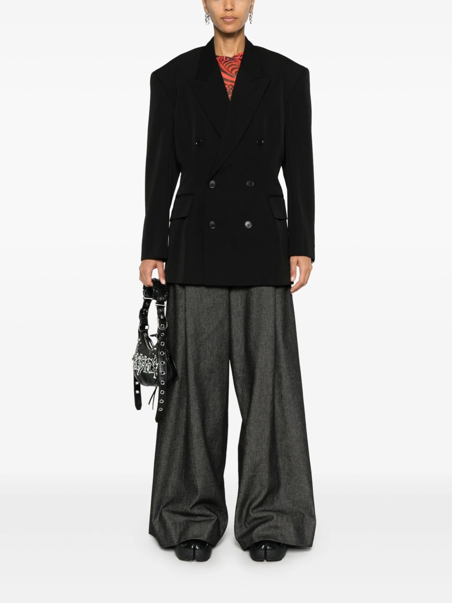 Sacou Balenciaga negru din lana - Img 2
