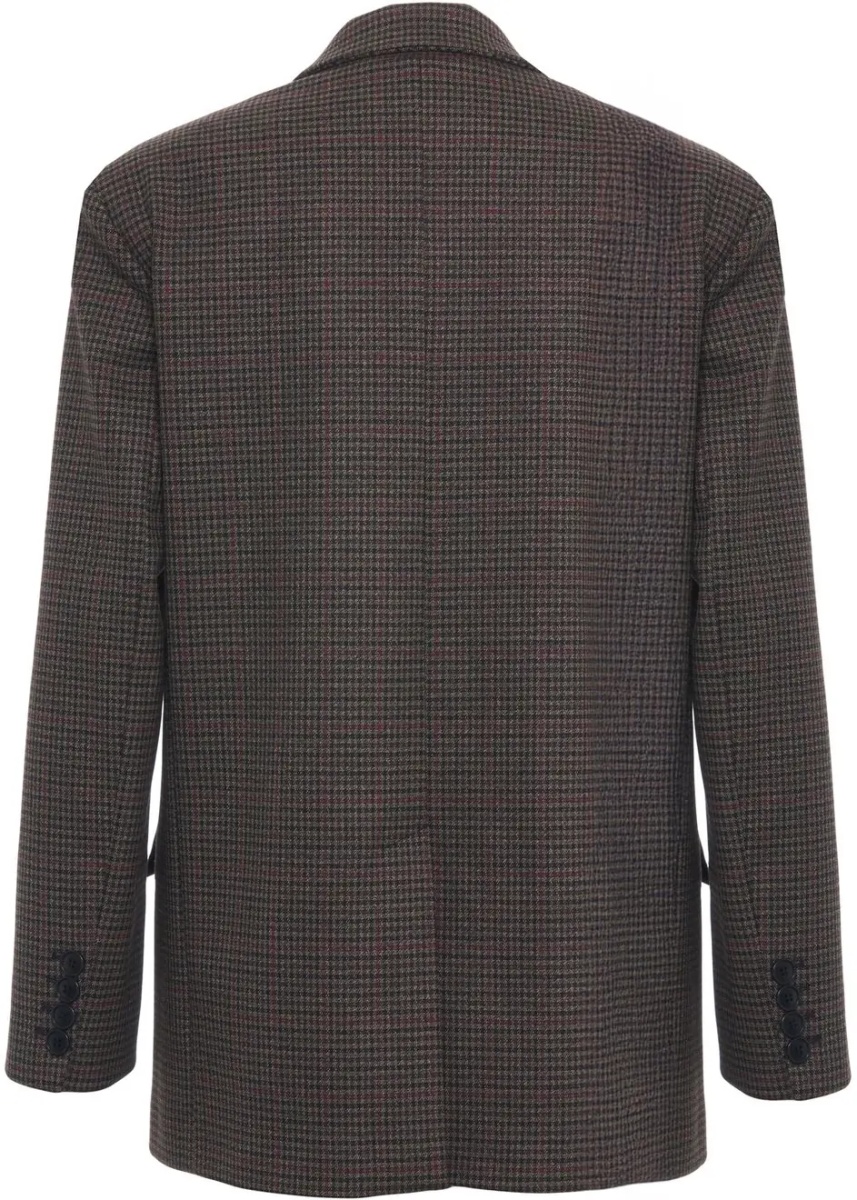 Sacou Blazer with check pattern - Img 3